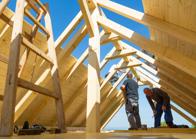Travaux de Charpente pour Eneatec Travaux de Charpente pour Eneatec